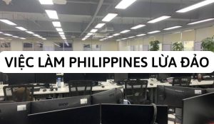việc làm philippines lừa đảo